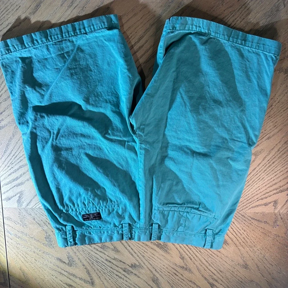 Banana Republic Mens City Short 16 Chino Ceramic Blue 182185-04 Size 33